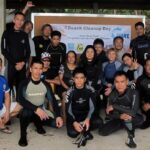 セブ島海中清掃