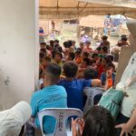 セブ島スラム訪問青空教室