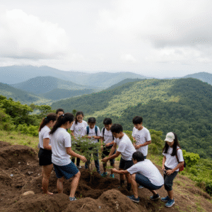 セブプロのセブ島植林体験